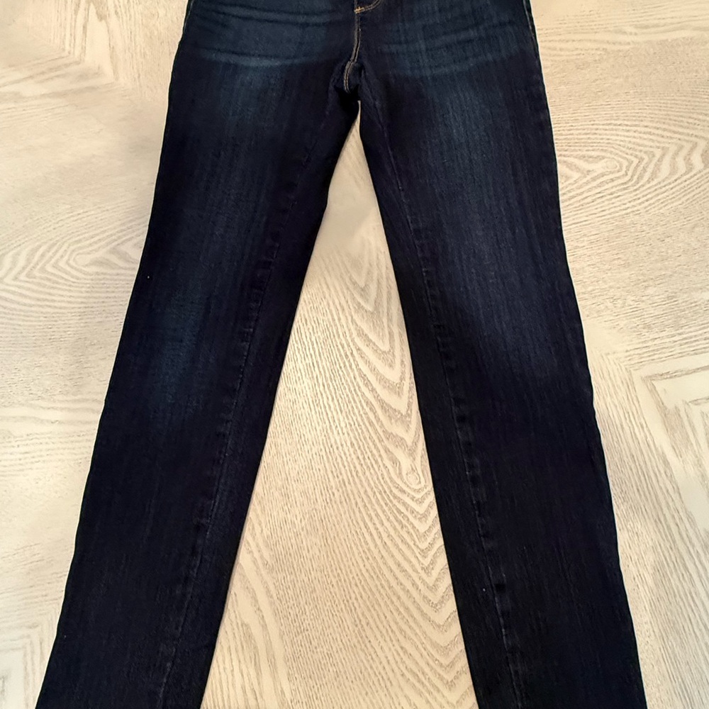 Judy Blue Deep Indigo pull on Straight Leg Jeans